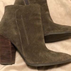 Guess Green Suede Boots